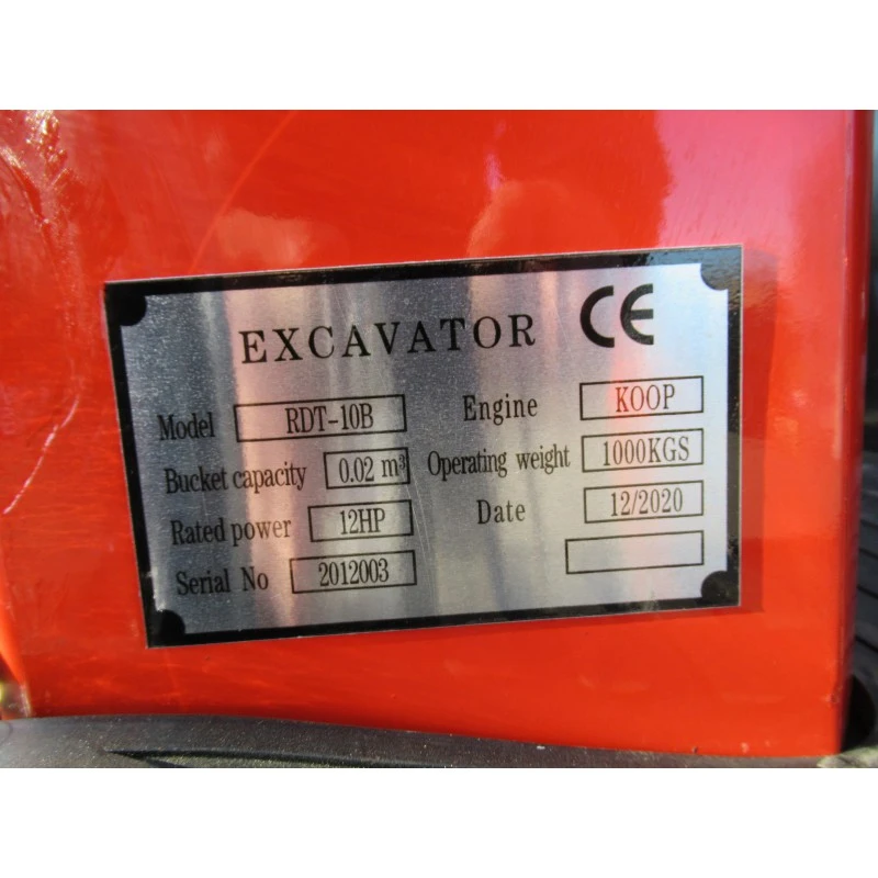 JMC Minikraan 1000KG Diesel - Afbeelding 7