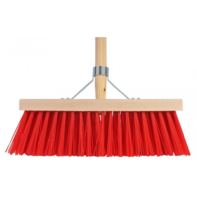 Talen Tools Bezem Rood 41cm, Incl Steel 140cm