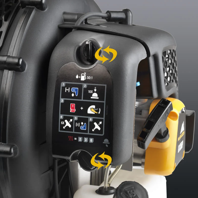 McCulloch Bladblazer GB 355BP Ruggedragen - Afbeelding 4